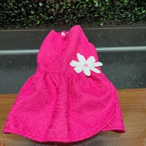 Cute Bone dog dress and bow